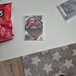 Panini Prizm Brock Purdy Jersey Patch