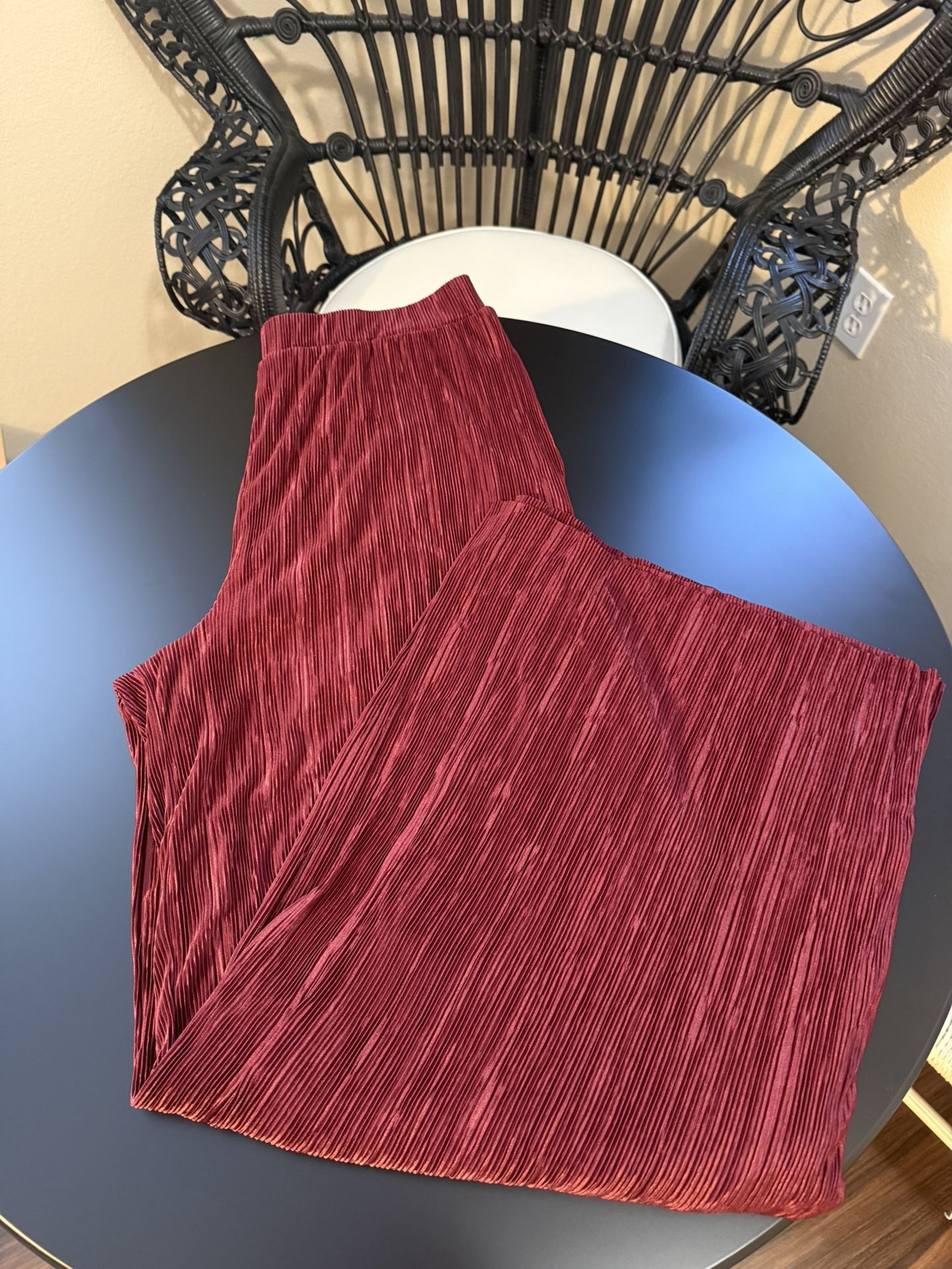 Banana Republic Plum Wide Leg Pants