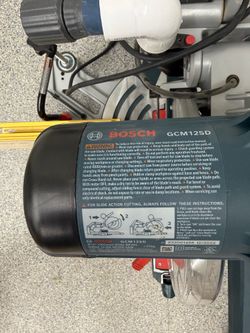 Bosch Miter Saw 12” inch GCM12SD