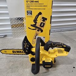 Dewalt 20V MAX 12in. Cordless Battery Powered Chainsaw 