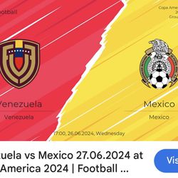 Mexico vs Venezuela Tickets