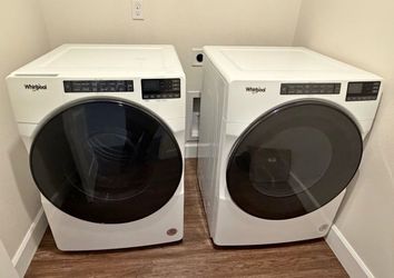 Whirlpool Front Load Washer and Electric Dryer Set