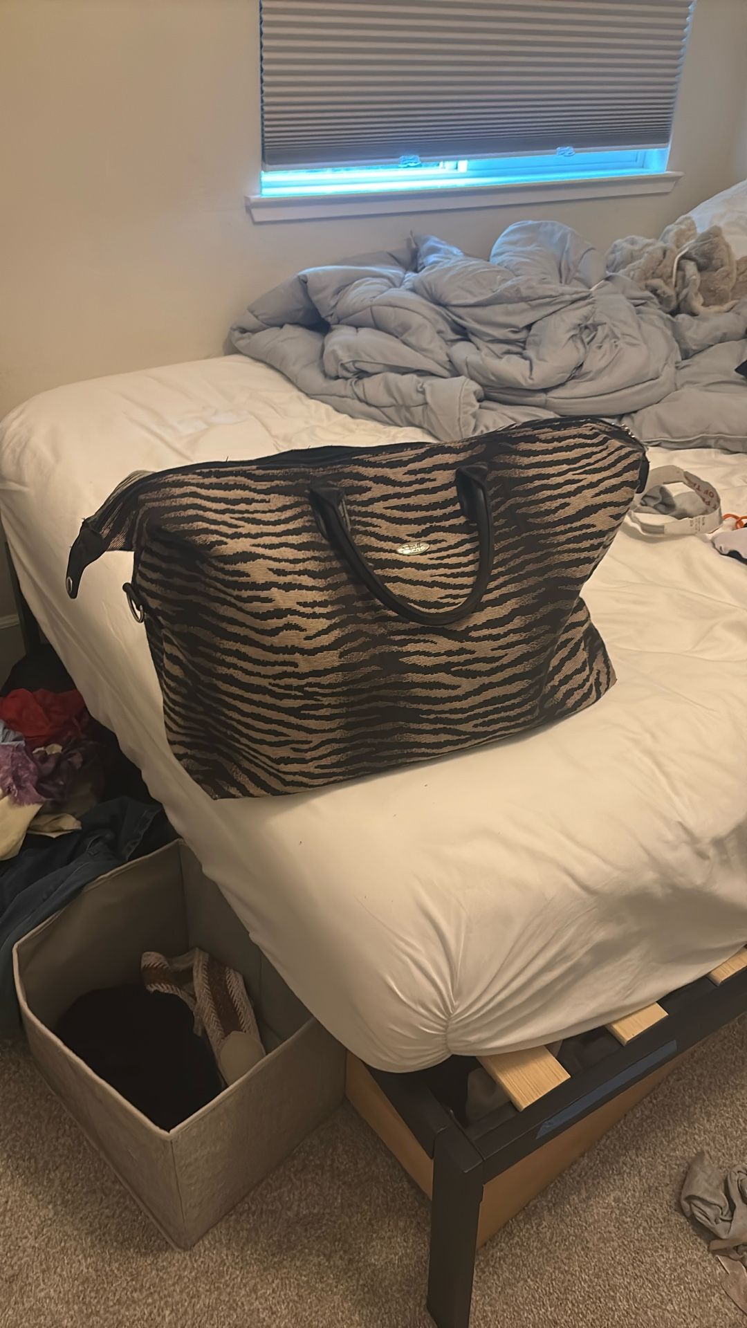 DVF duffle bag