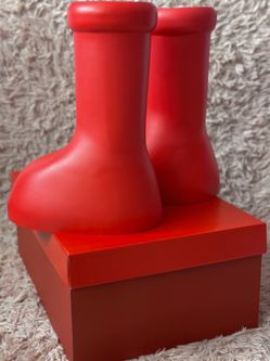 Red Astro Boy Boots 