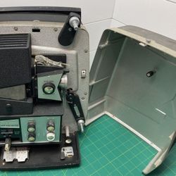 Vintage 8mm Projector Like New With Projector Screen