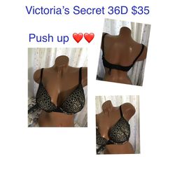 New Bra Victoria Secret Size 36d Push Up firm Price for Sale in Los  Angeles, CA - OfferUp