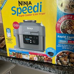 Ninja Speedi SF301 Rapid Cooker & Air Fryer - Sea Salt Gray