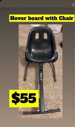 Hoverboard with chair