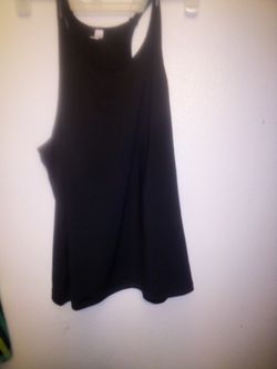 Size Large Black Tank Top