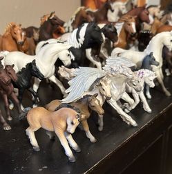 Horse Figurine Collection Lot of 45