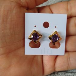 Aretes De Oro Laminado/Gold Plated Earrings