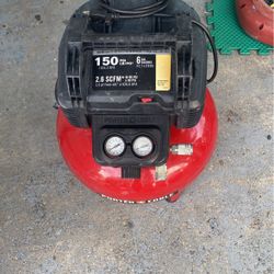 Porter Cable Air Compressor    Good Condition 