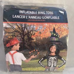 Inflatable Ring Toss, Witch Hat Halloween
