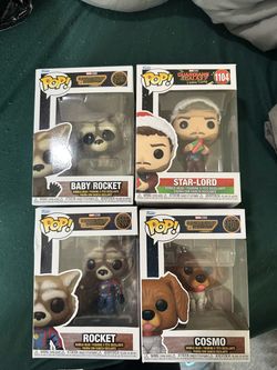Guardians of the Galaxy Funko pops