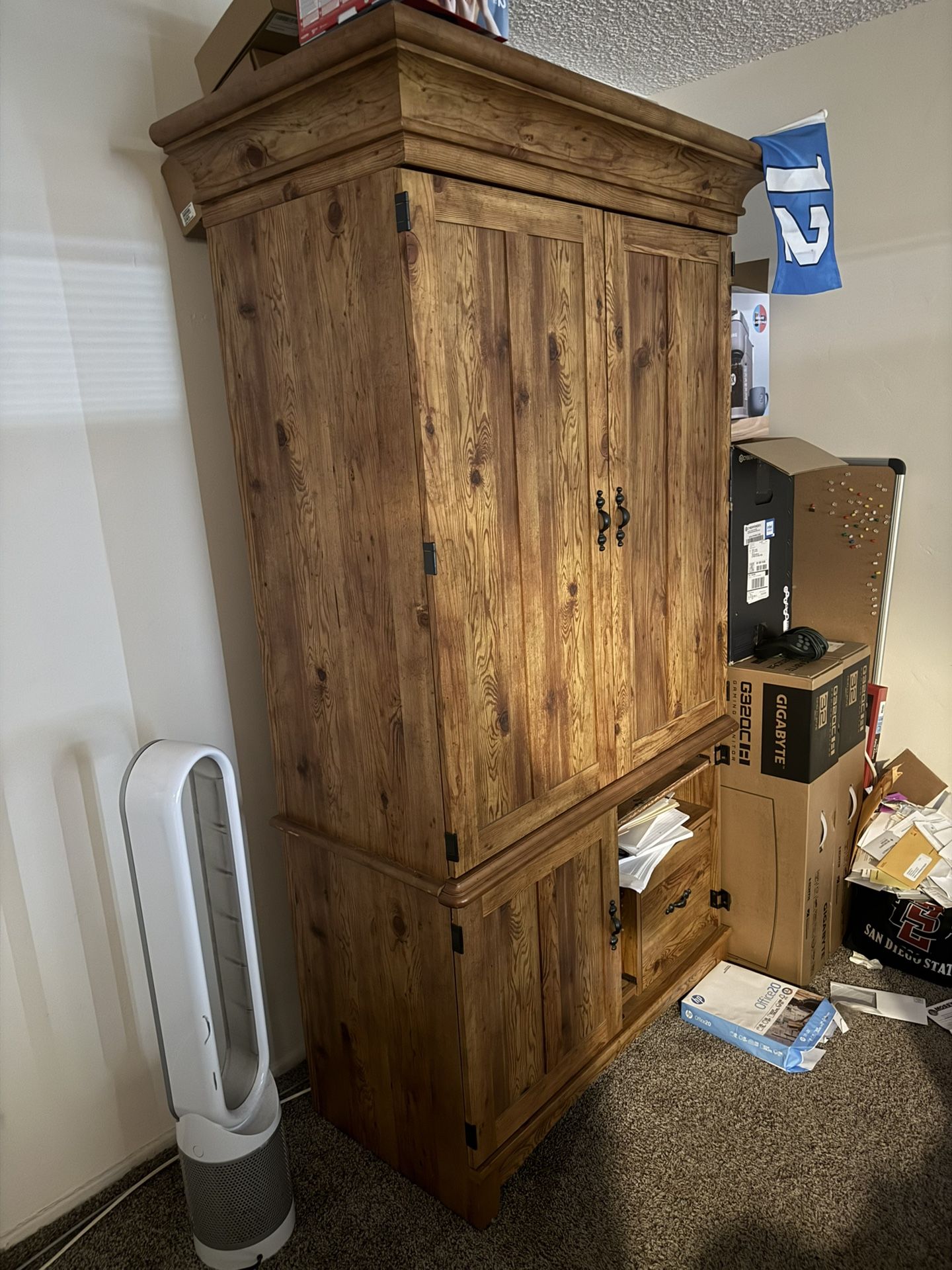 Old Computer Hutch