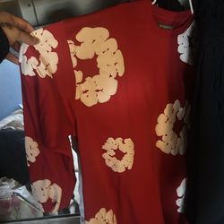 Denim tear Long sleeve shirt Large