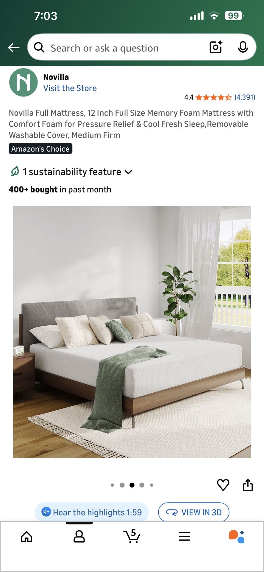 2 Full Size Mattresses