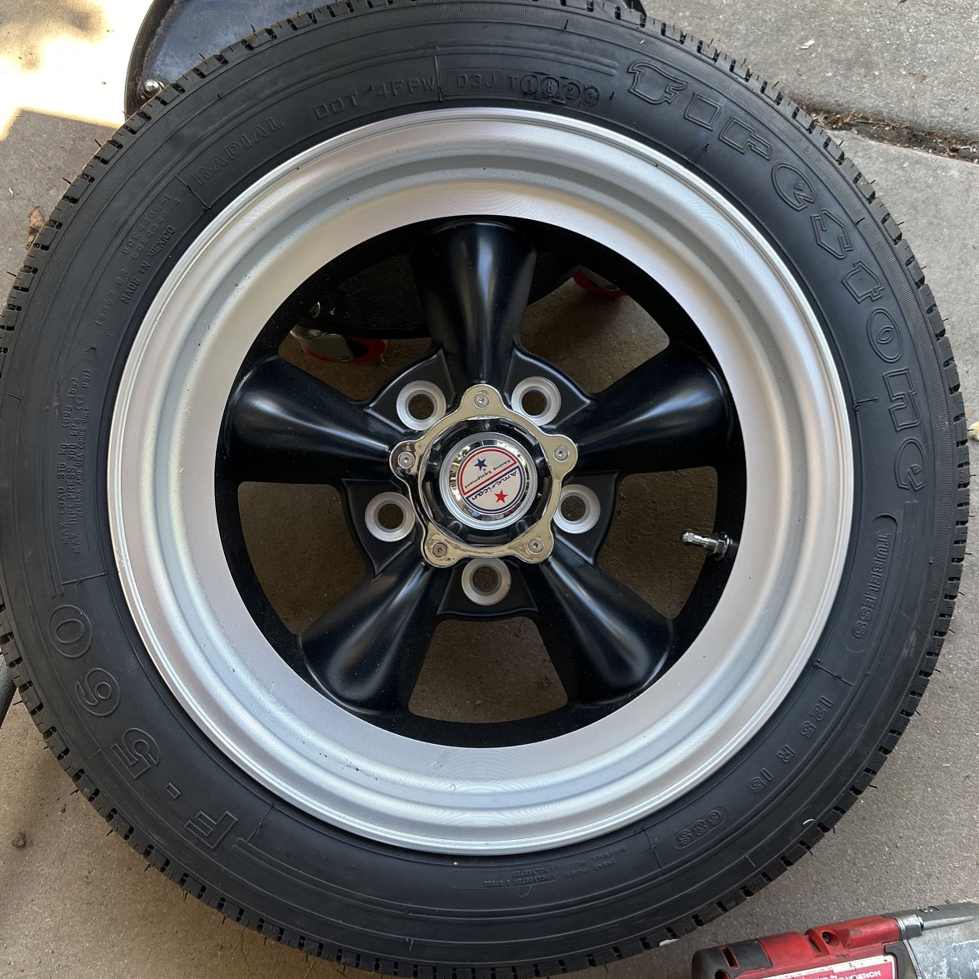 American Torque Thrust Wheels 15 /6 and15/4.5 Chevy Pattern for Sale in ...