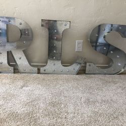 RLS - 18” Marque Letters