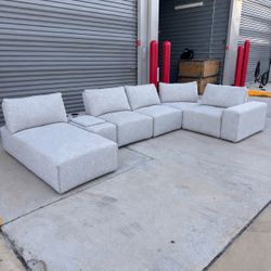 7-Piece Sectional Modular Sofa Couch with Adjustable Backrests DELIVERY AVAILABLE