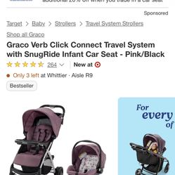 graco Car Seat/stroller Bundle
