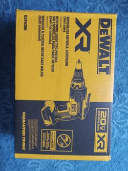 DEWALT XR 20-volt max Lithium ion (Li-ion) Brushless Screw Gun ( Tool-Only )