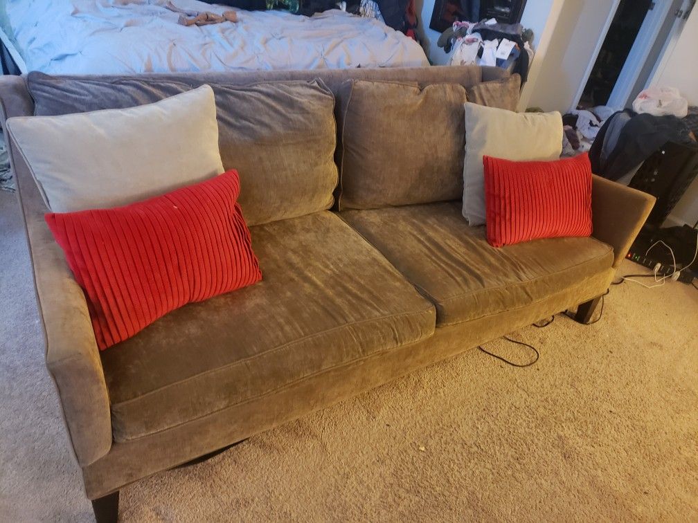 Sofa and Chaise Set