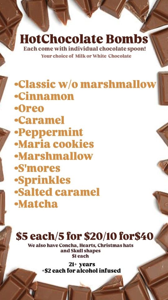 HotChocolate Bombs
