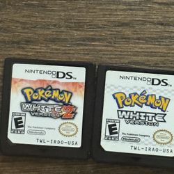 Pokémon White 1 and 2 (real copy)