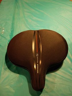 Big wide bike seat