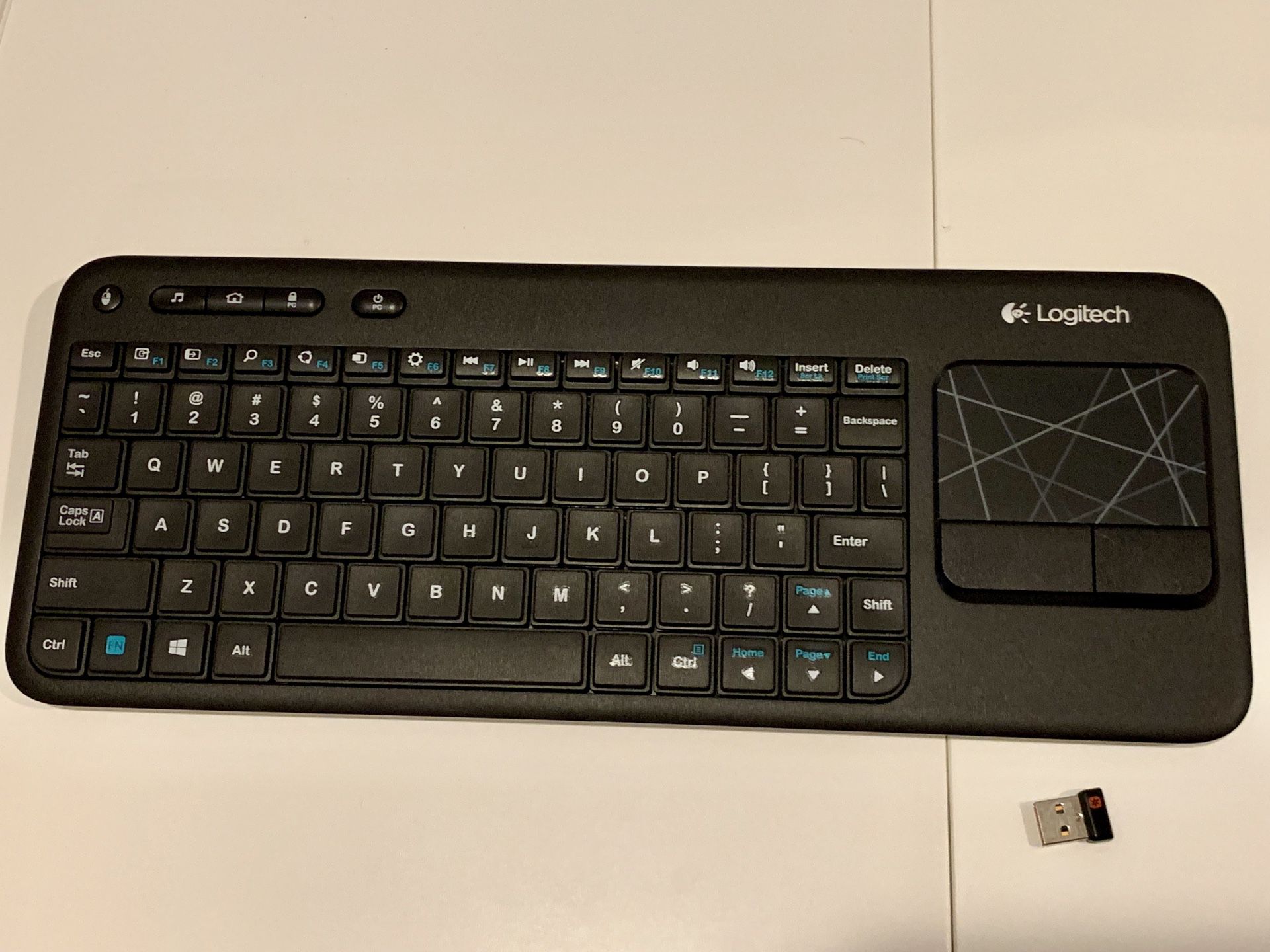 Logitech k400r wireless keyboard
