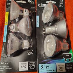 Feit Electric Enhance LED Light Bulbs - 2 Packs (6 Total) GU10 Daylight Dimmable