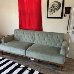 Green blue Futon Bed