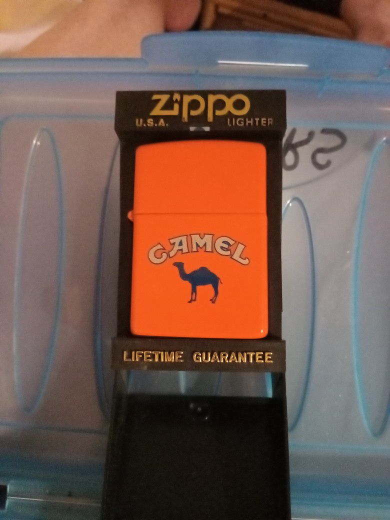 1990s Vintage Camel Zippo Lighter