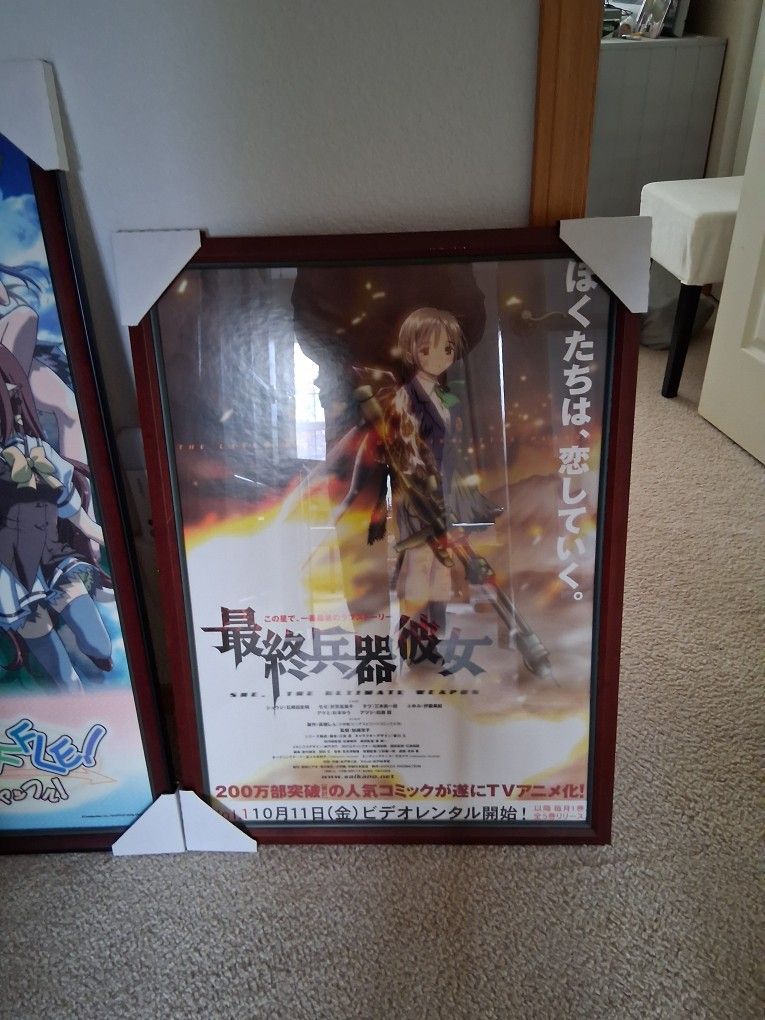 Anemie Posters In Custom Frame 