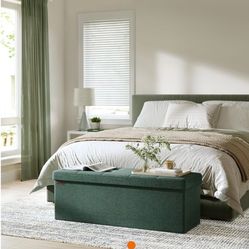 Bench ottoman storage box
