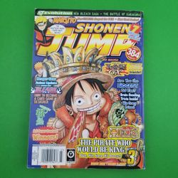Shonen Jump Magazine March 2008 Vol. 6 Issue With 12 Naruto Stickers - No Card