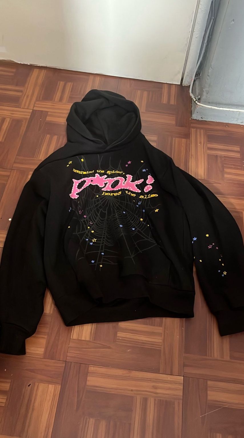 Black Spider Hoodie V1 Authentic Pick Up Only Low Price Only For Today 