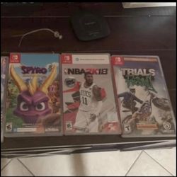 Nintendo Switch Games Sold Together $50 For All