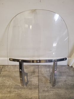 Clear motorcycle windshield for Harley Honda Suzuki Yamaha Cruiser