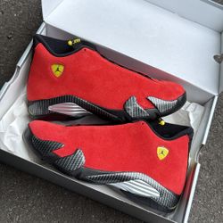 Air Jordan 14 Retro Ferrari Size 8 & 9