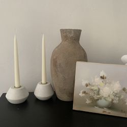 Pair Of  Candle Holders