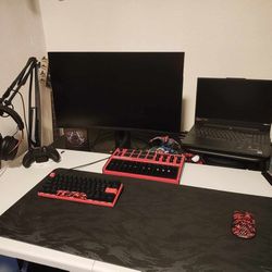Gaming Laptop & Setup