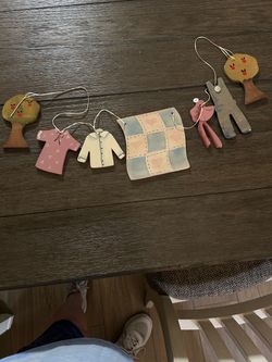 Cute Wooden Clothesline
