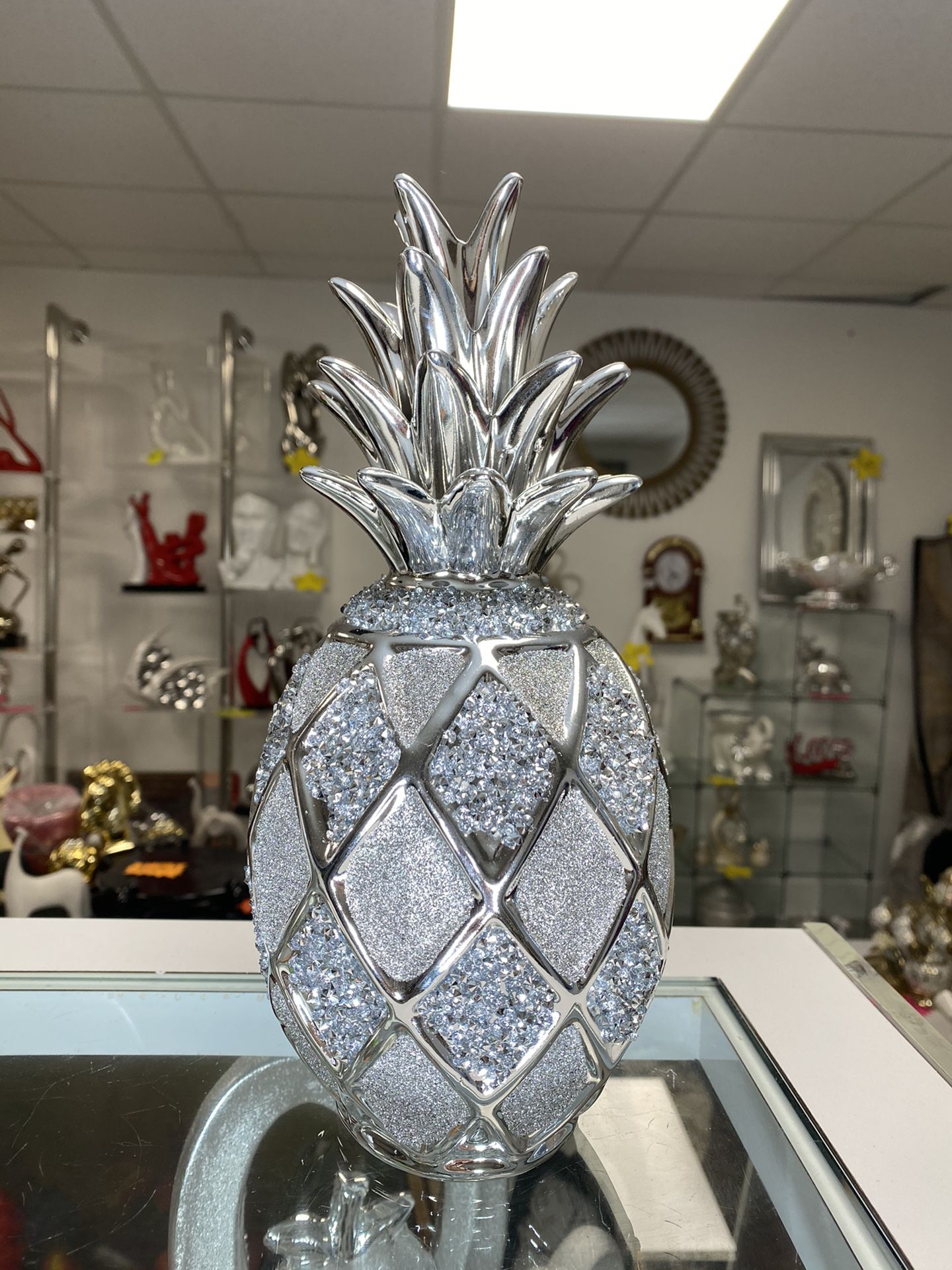 Piña / pineapple/ silver