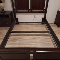 Wood Bed Frame (King)