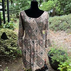 Fun long top/short dress (looks great with leggings!)