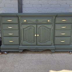 Dark Green Dresser