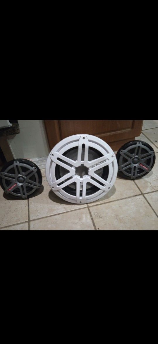 JL Audio 12" Subwoofer + 8" Speakers