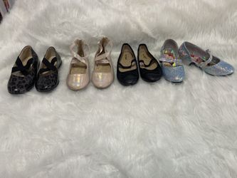 Lot Of Toddler Girls Shoes. Size 9. Disney Princess